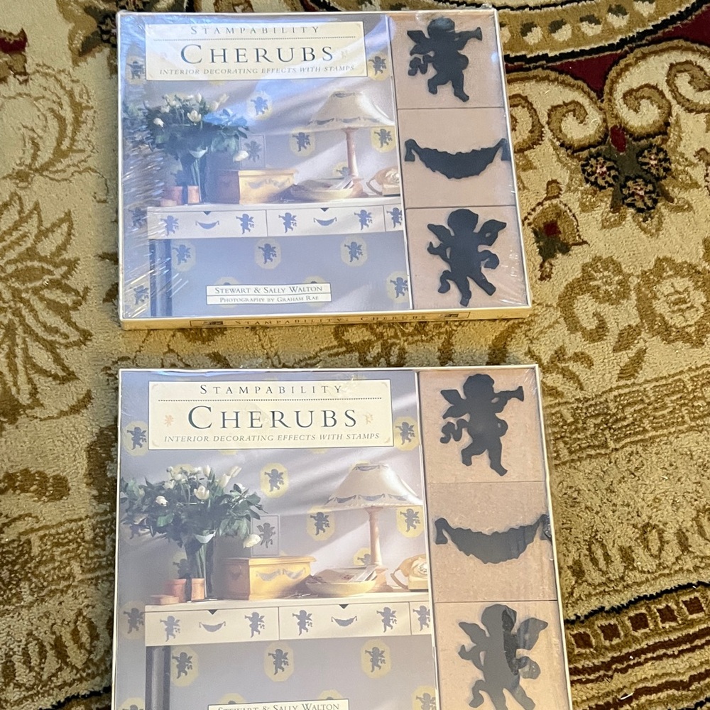 Stampability Cherubs Stamp Set (2 sets)